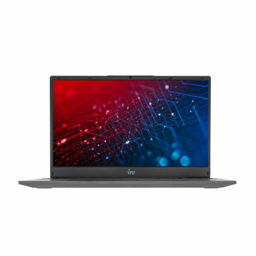 Ноутбук IRU Tactio 15PHC 156 IPS AMD Ryzen 7 5700U DDR4 16ГБ SSD 512ГБ Intel Iris Xe graphics Vega 8 черный 2017348 49490₽