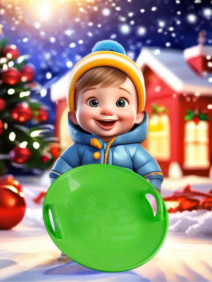 Набор 4в1 Ледянка снежколепы 3 шт — фото 1