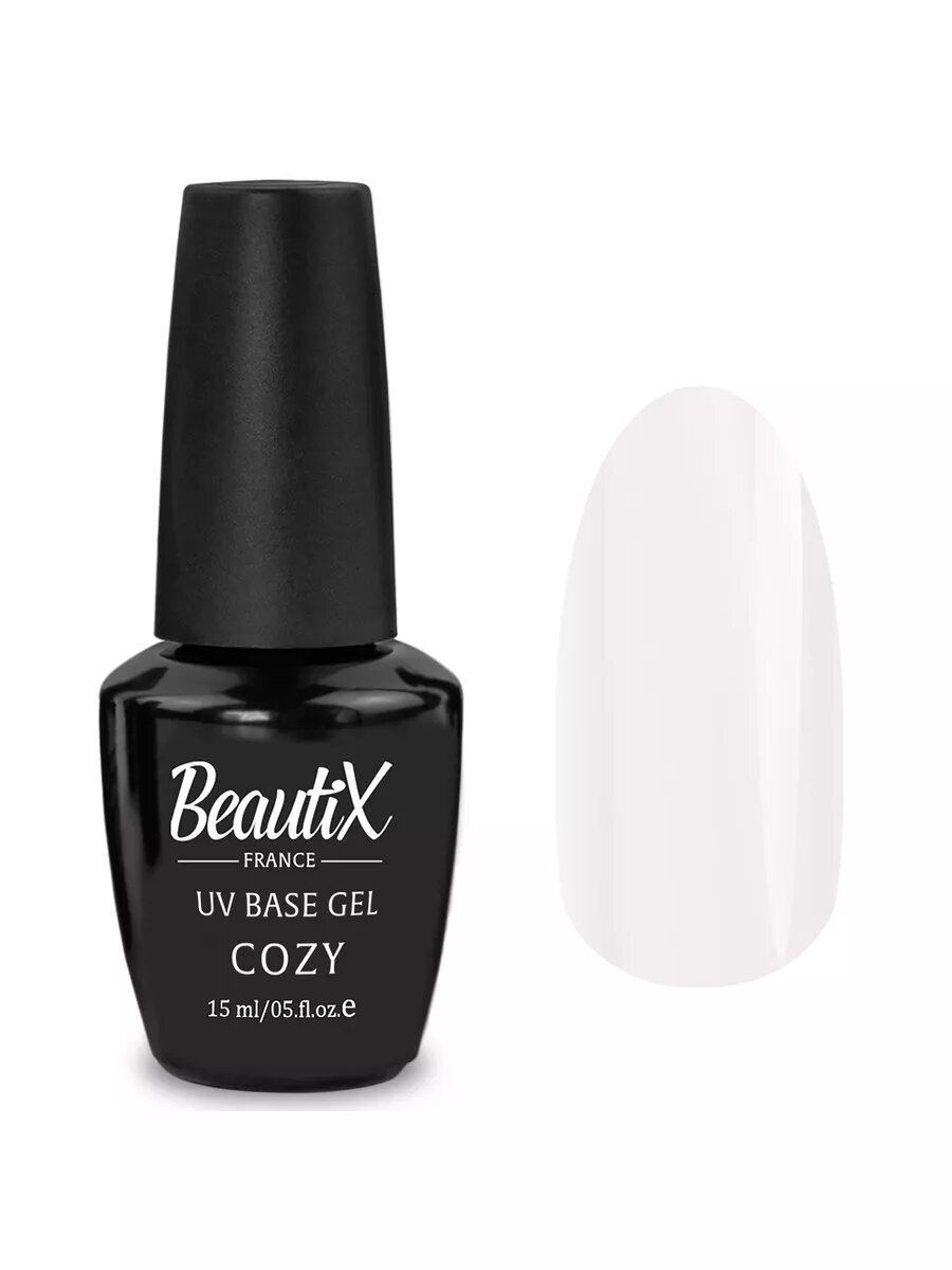 Камуфлирующее базовое покрытие Beautix UV Base Gel "COZY", 15 мл
