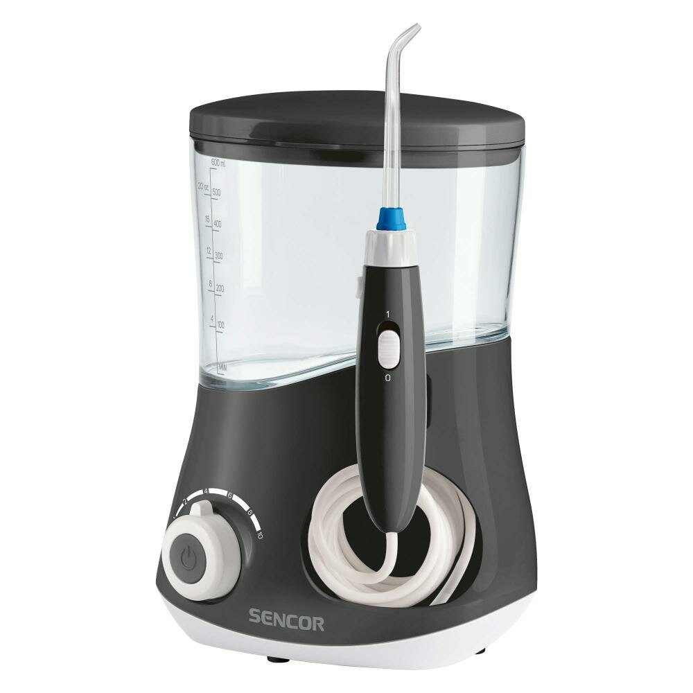 Ирригатор Sencor SOI 2202TQ SOI, питание от аккумулятора, серый