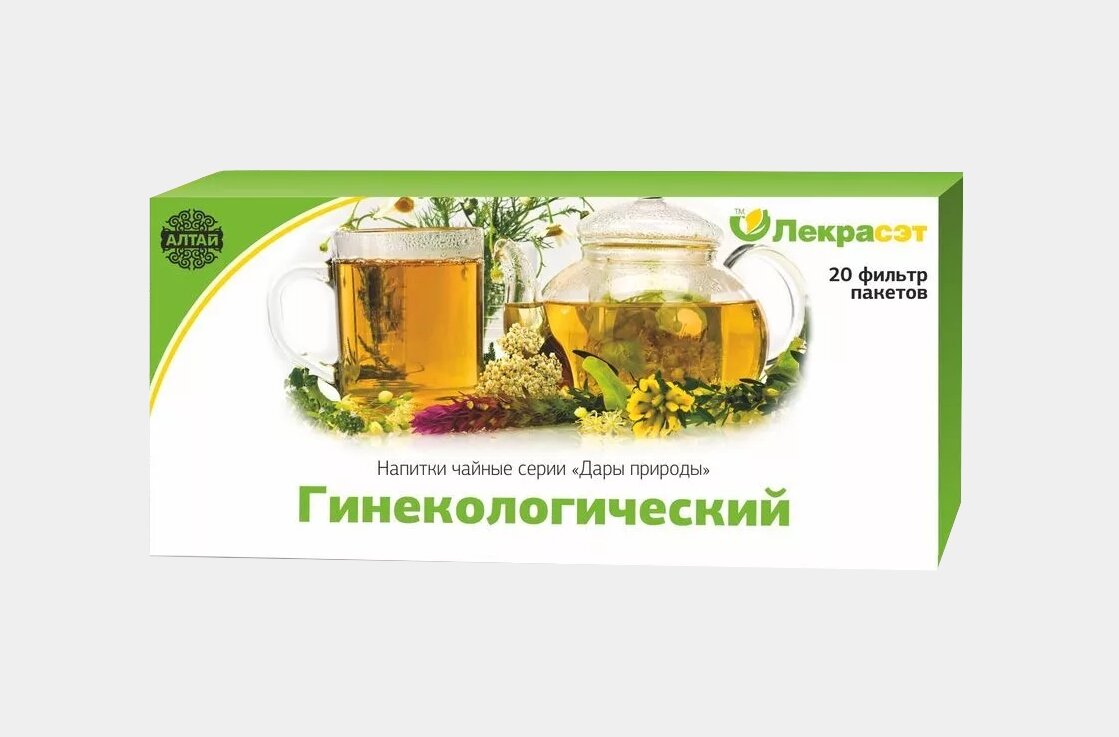 Картинки Сбор трав гинекологический. 20 фильтр-пакетов (Лекра-СЭТ) (производство Алтай)