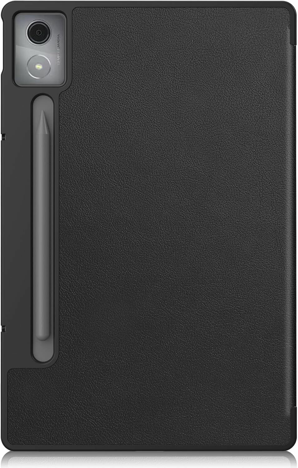 Защитный чехол для планшета Lenovo Xiaoxin Pad Pro 12.7 2024/2025 TB375/Lenovo Zhaoyang K12 TB373, Черный — фото 1