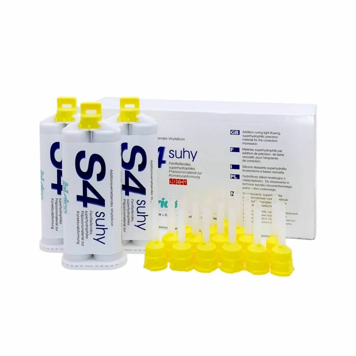 Бисико S4 Супергидрофилик (Bisico S4 Suhy superhydrophil), коррегирующий материал, 3картр. х50мл, 71430, BISICO