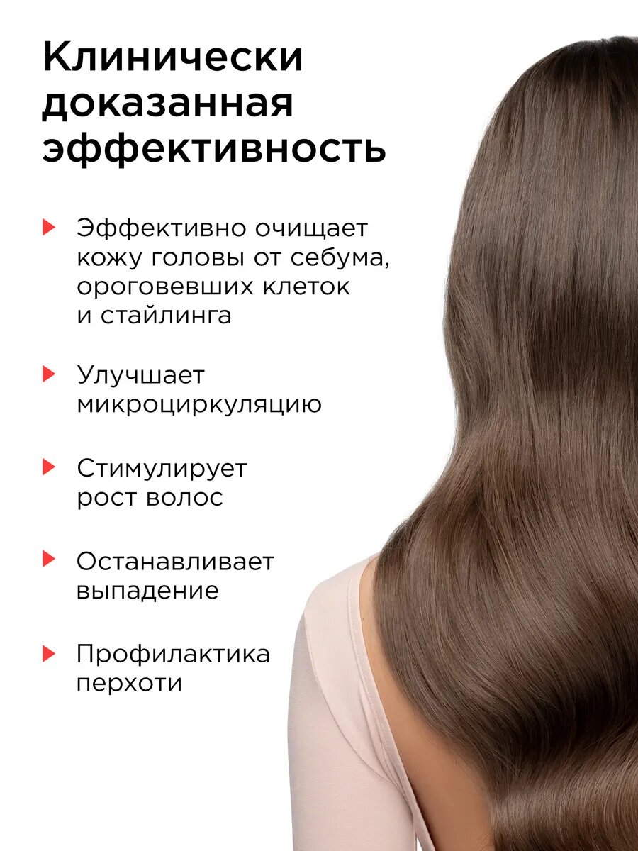 MIXIT Очищающий скраб для пилинга кожи головы и роста волос GROW PRO, 200 мл — фото 1