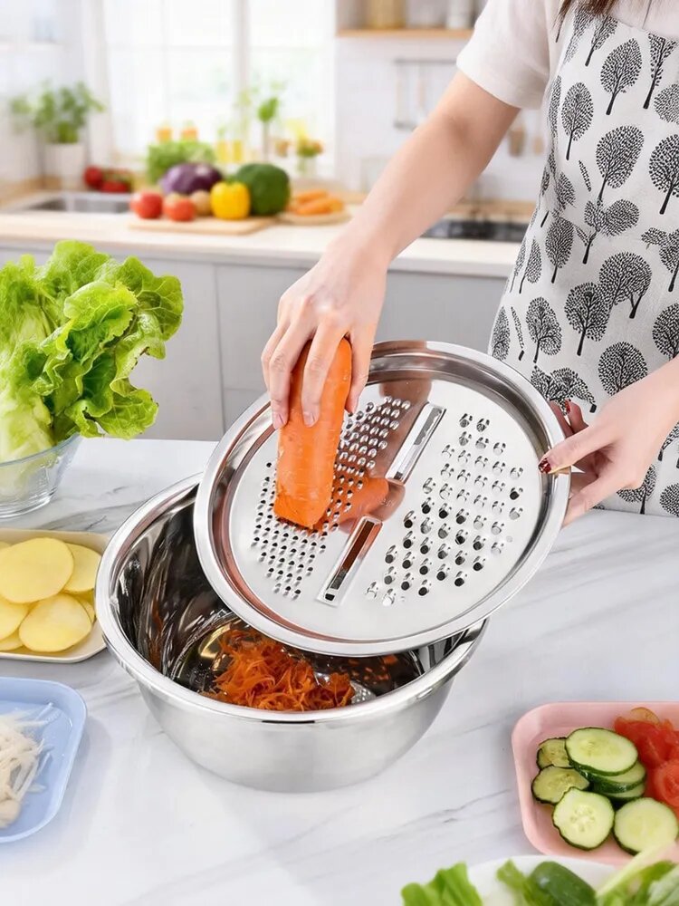 Кухня из трех комплектов, стружечный диск + выщелачиватель + емкость для хранения — фото 1