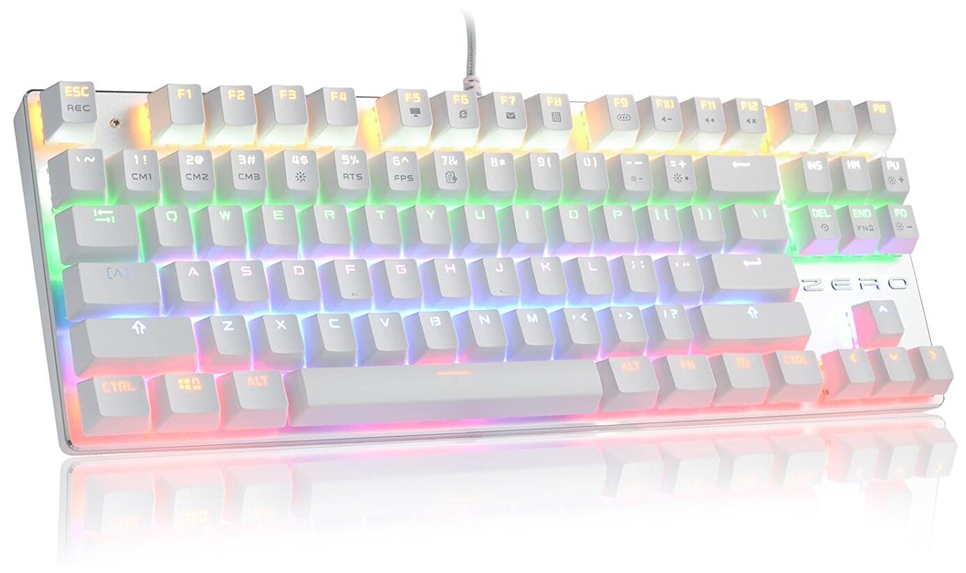 Механическая игровая клавиатура ZERO-X51 c подсветкой 87 клавиш