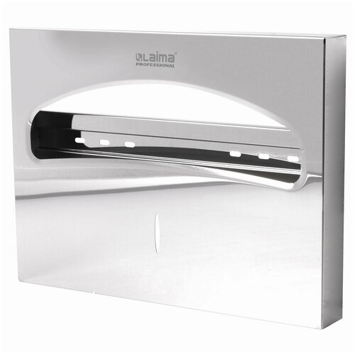 Диспенсер для покрытий на унитаз LAIMA PROFESSIONAL INOX, (V1) 1/2, нержавеющая сталь, зеркальный, 605703. 605703