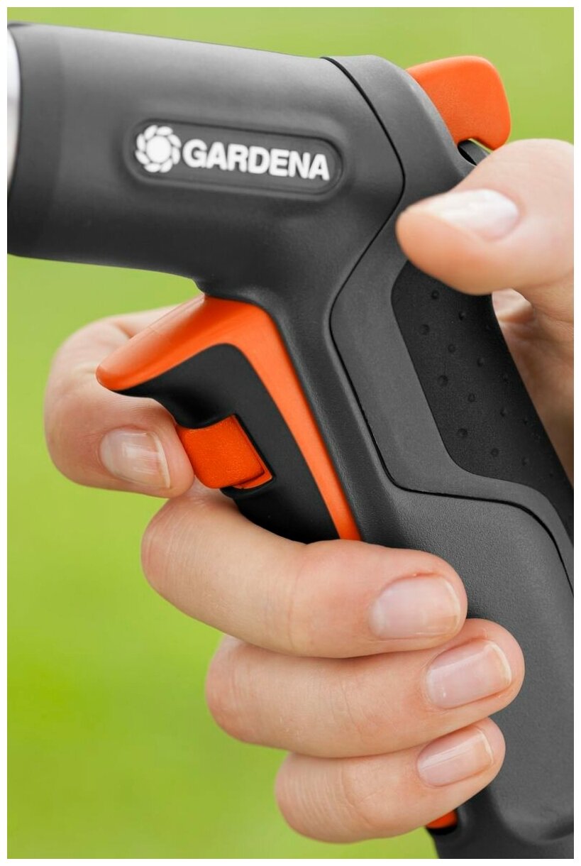 Пистолет-распылитель для полива Gardena "Premium", многофункциональный - фотография № 4