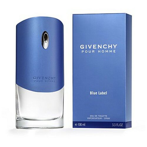 GIVENCHY туалетная вода Givenchy pour Homme Blue Label, 100 мл, 200 г парфюм тил мужской givenchy pour homme blue label 25 мл