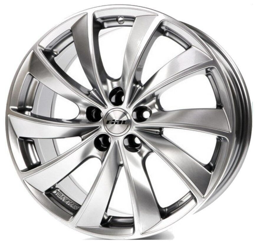 Колесный диск RIAL Lugano 7.5х17/5х112 D70.1 ET47, DBFP — купить в ...
