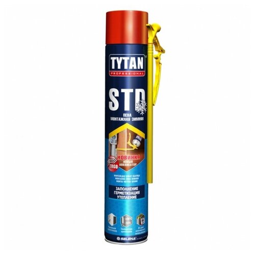Пена монтажная бытовая Tytan STD всесезонная 750 мл 12шт 6096₽