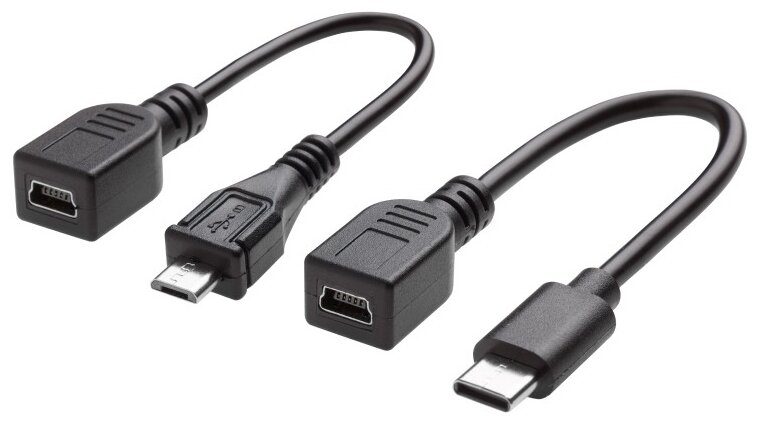 Адаптер для скрытого подключения видеорегистратора Roadgid Cord Mini / Micro / Type-C USB 12-24V выход 5В 3А