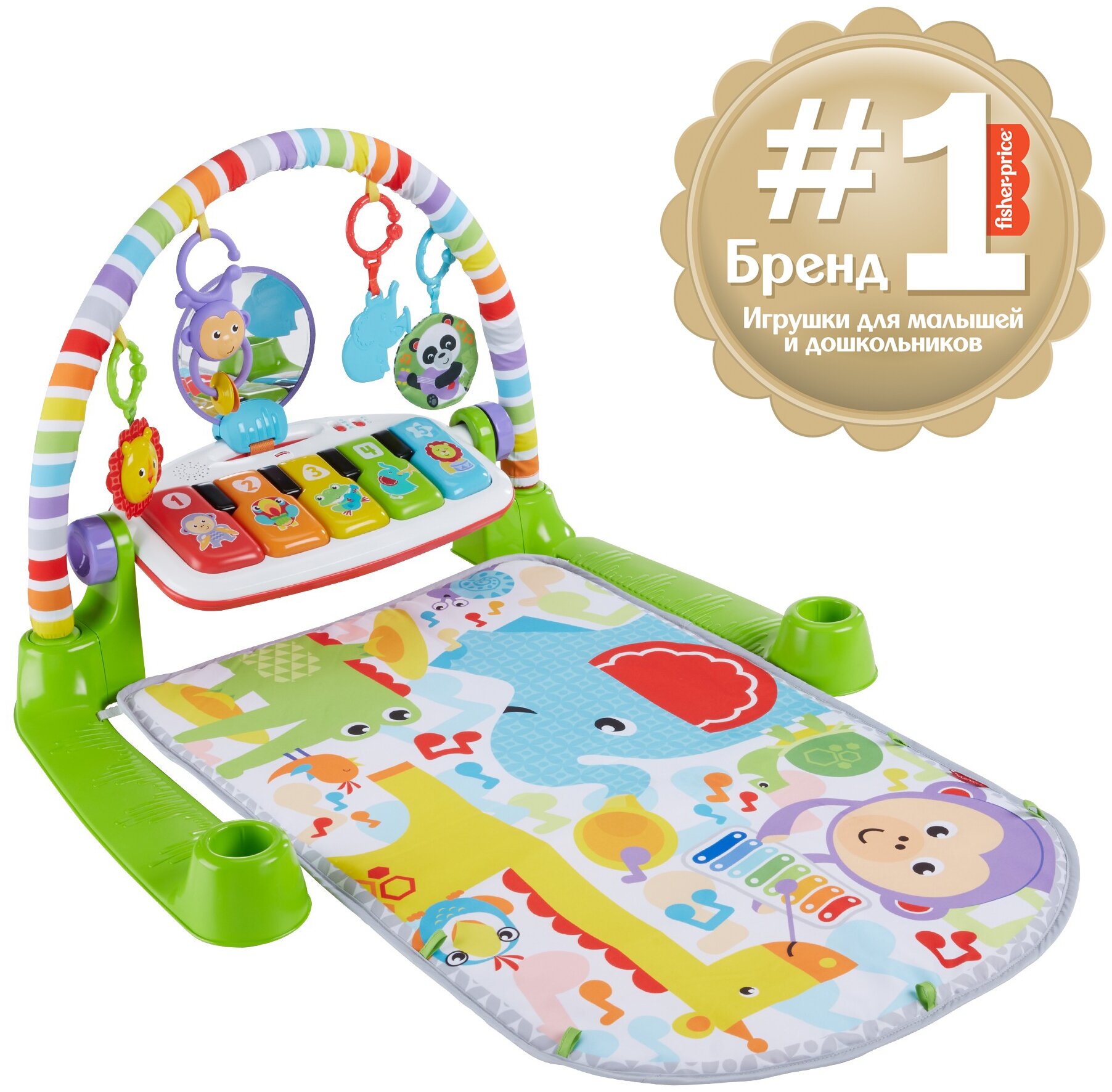 Развивающий коврик  Fisher-Price Пианино Делюкс FWT14