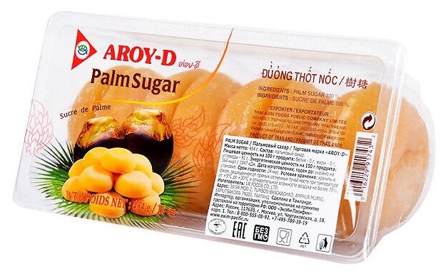 Пальмовый сахар AROY-D, 454 г