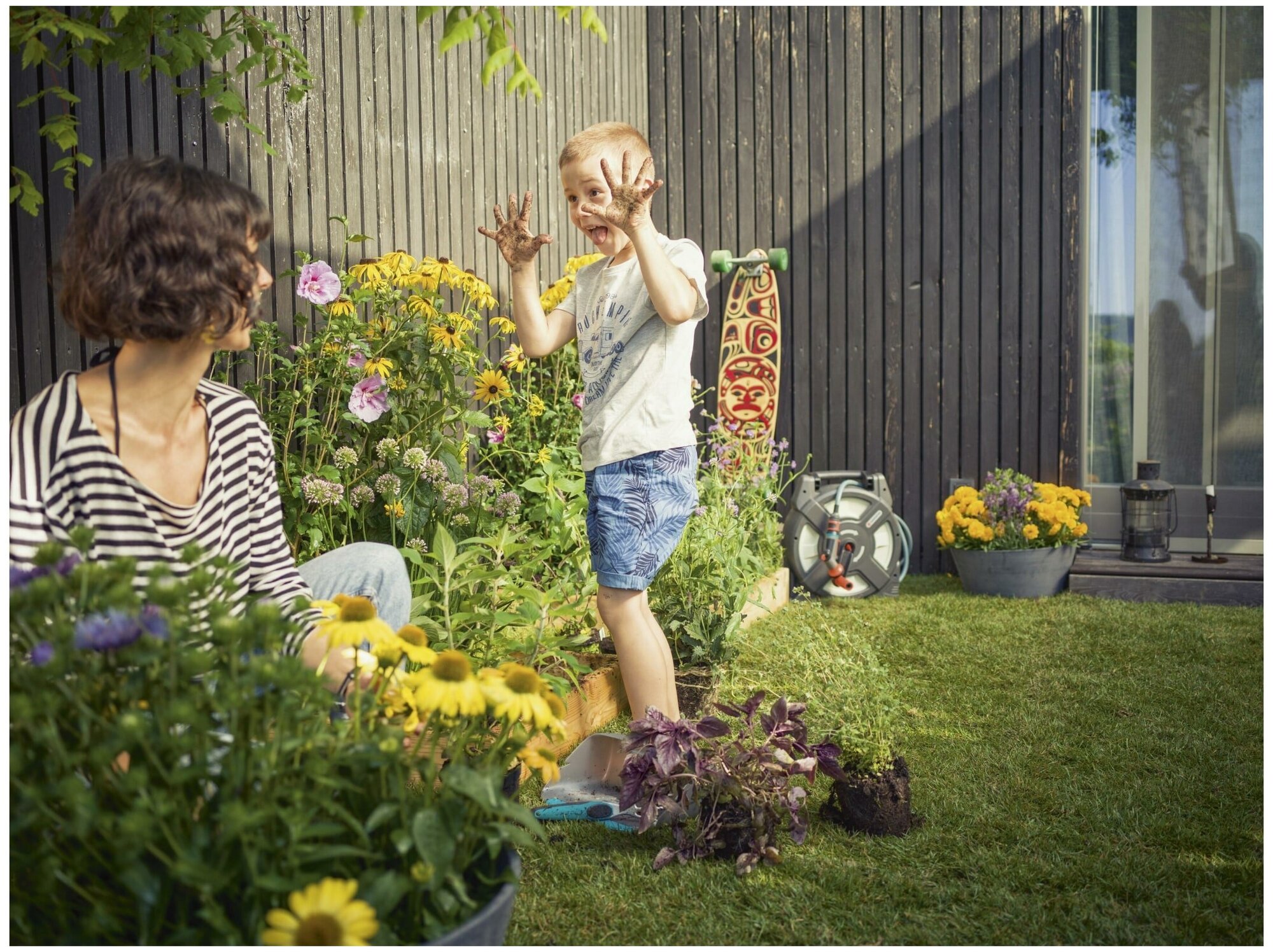 Катушка Сity gardening со шлангом 10м и фитингами - фотография № 7