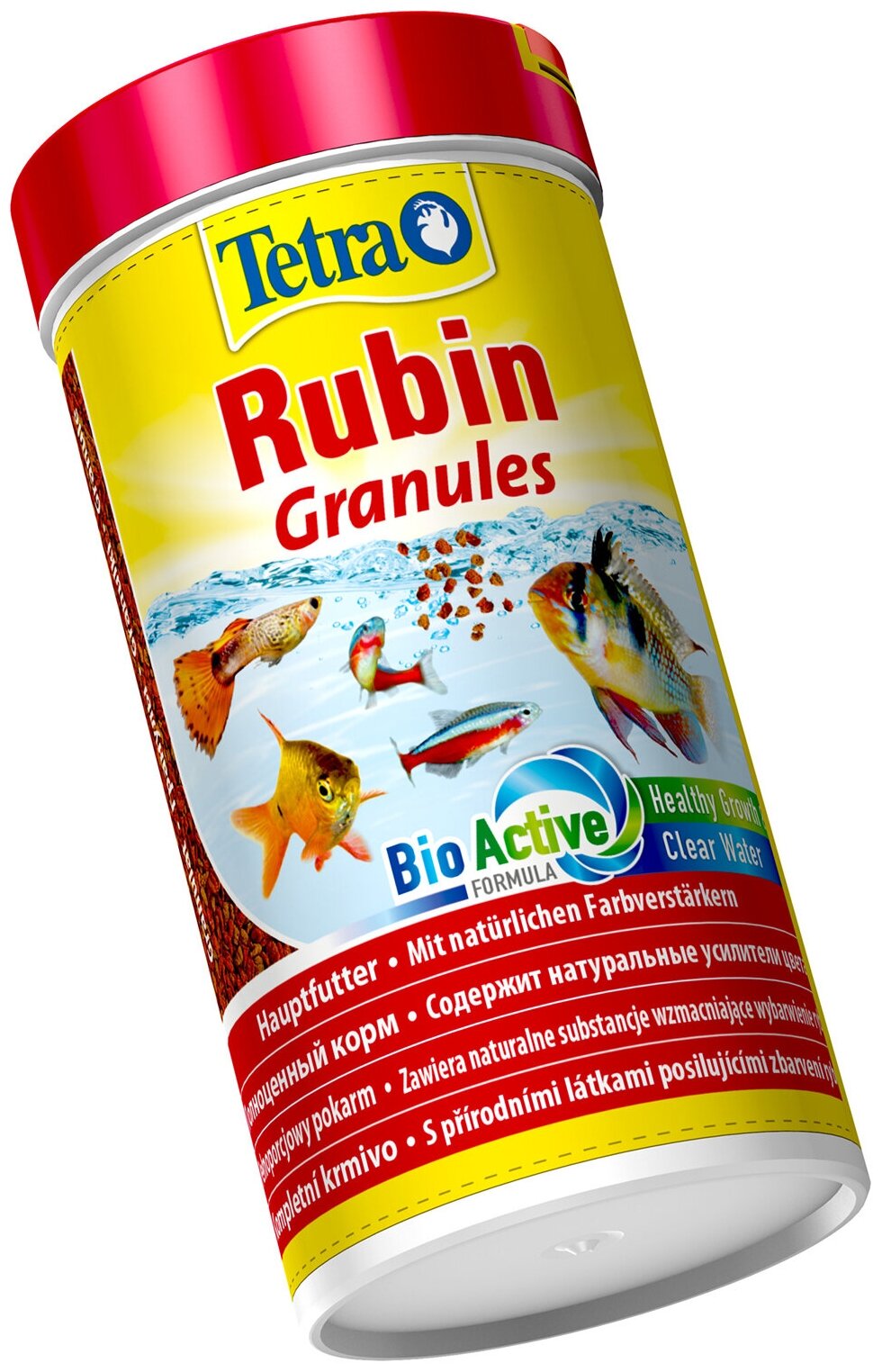 Tetra Rubin Granules корм в гранулах для улучшения окраса всех видов рыб, 250 мл - фотография № 4