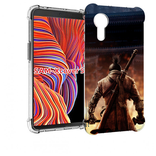 чехол mypads explore для samsung galaxy xcover 5 задняя панель накладка бампер Чехол MyPads sekiro для Samsung Galaxy Xcover 5 задняя-панель-накладка-бампер