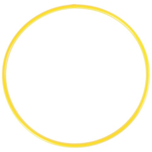фото Обруч, диаметр 60 см, цвет жёлтый соломон