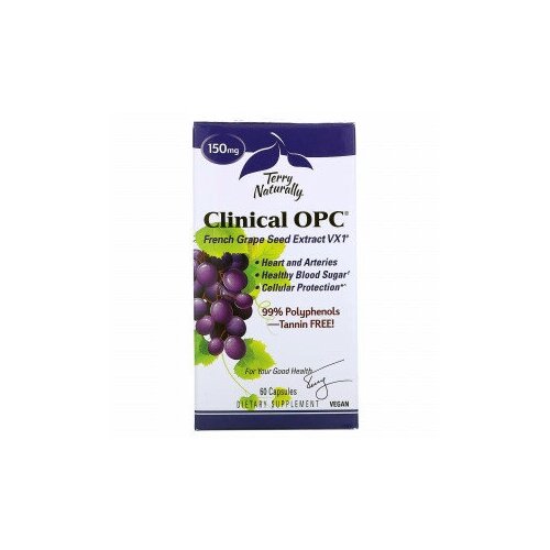 Terry Naturally, Clinical OPC, 150 мг, 60 капсул