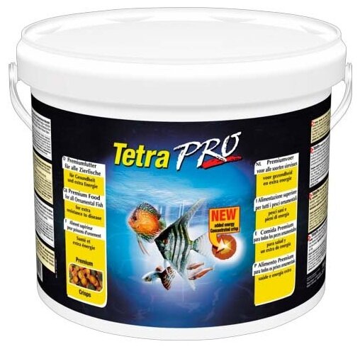 Корм для аквариумных рыб Tetra TetraPRO Energy Multi-Crisps 10 л (чипсы) - фотография № 8