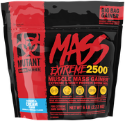 Гейнеры для спортсменов Mutant Mass XXXTREME 2500 Cookies & Cream 6 lbs