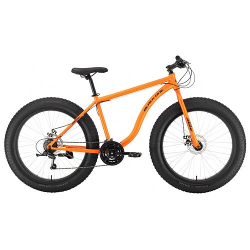Велосипед BLACK ONE Monster 26 D -18-22г оранжевый-чёрный-черный 2815000₽