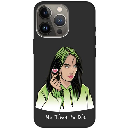 Силиконовый чехол на Apple iPhone 14 Pro Max / Эпл Айфон 14 Про Макс с рисунком No Time To Die Soft Touch черный силиконовый чехол на apple iphone 14 plus эпл айфон 14 плюс с рисунком no time to die