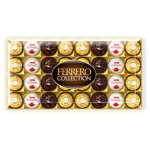 Набор конфет Ferrero Collection: Raffaello, Ferrero Rocher, Ferrero Rondnoir, 359,2г