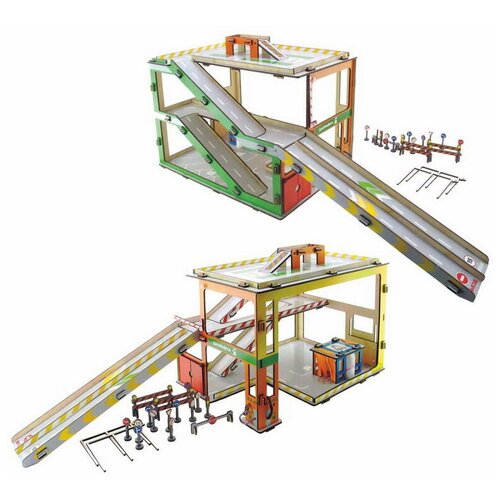 Развивающая игрушка Мастер Игрушек Бизиборд Парковка IG0328 деревянные игрушки фабрика мастер игрушек бизиборд парковка