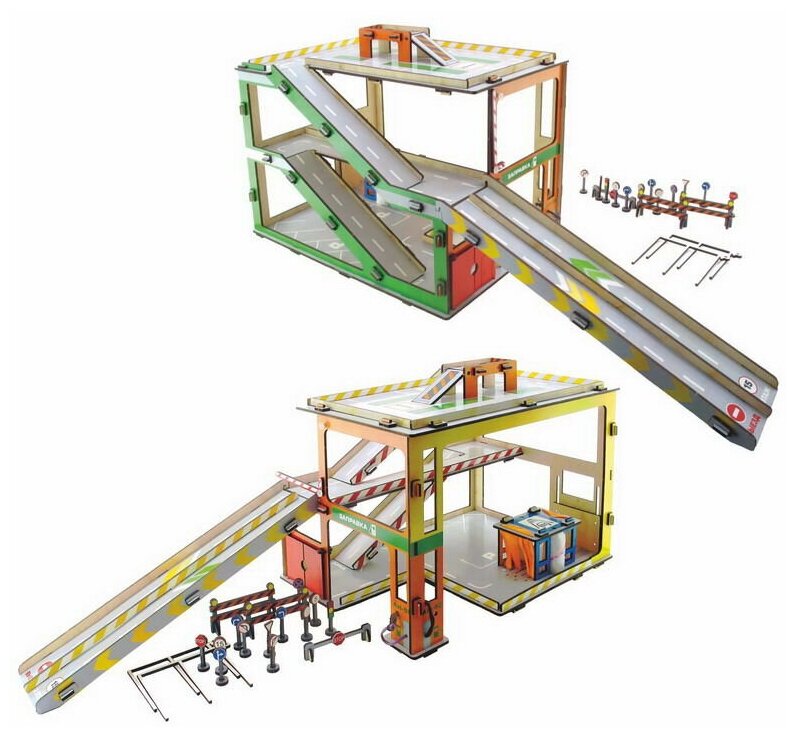 Развивающая игрушка Мастер Игрушек Бизиборд Парковка IG0328