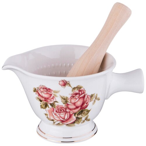 Ступка с пестиком LEFARD корейская роза 16 х 11 х 9 см 807₽