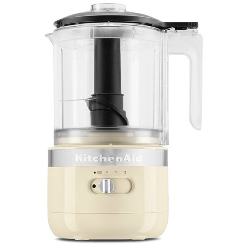 Беспроводной мини-комбайн KitchenAid 1.2 л, кремовый, 5KFCB519EAC мини комбайн кухонный беспроводной kitchenaid 5kfcb519ebm 1 18 л черный