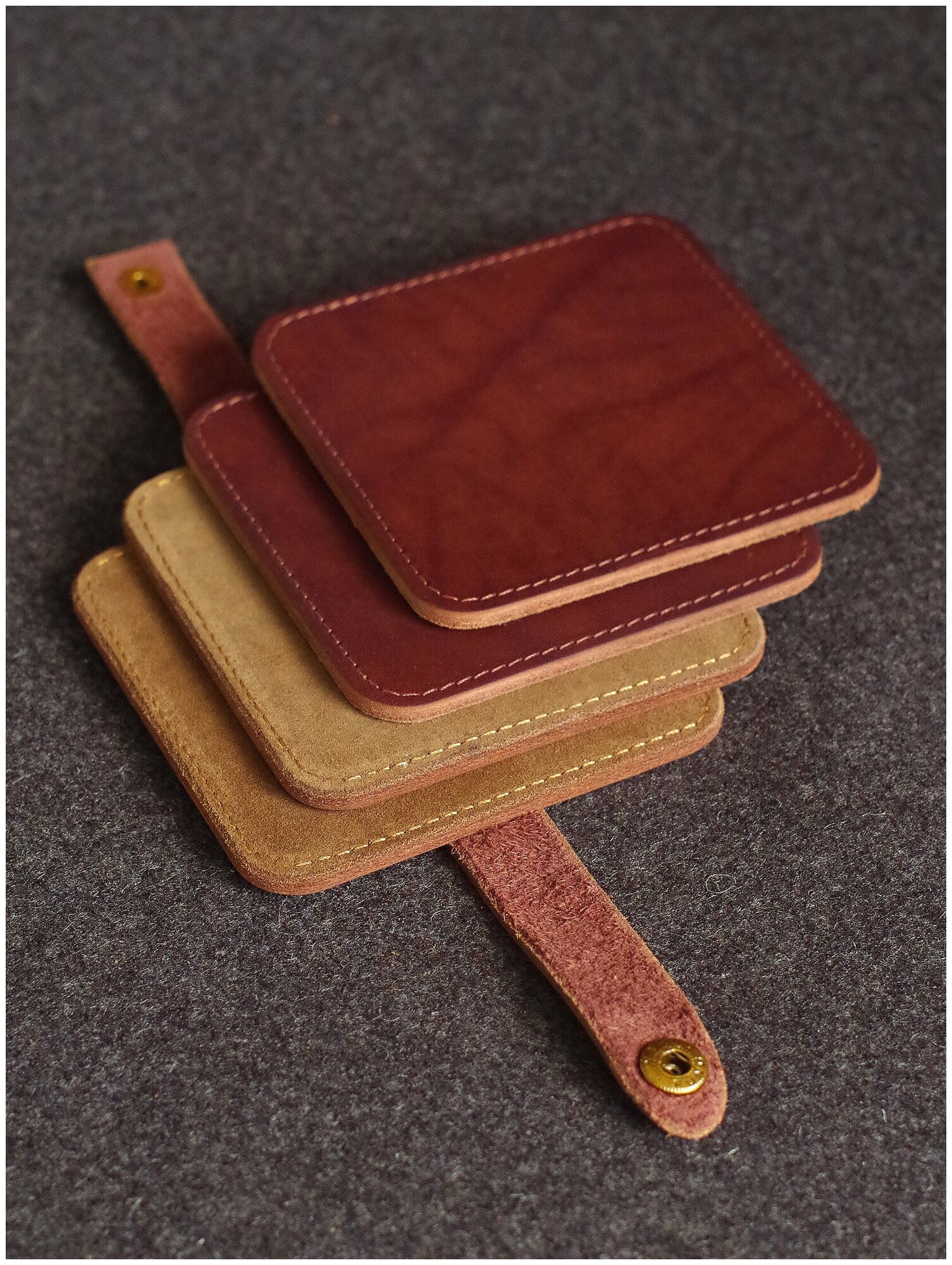 фото Набор бирдекелей квадрат