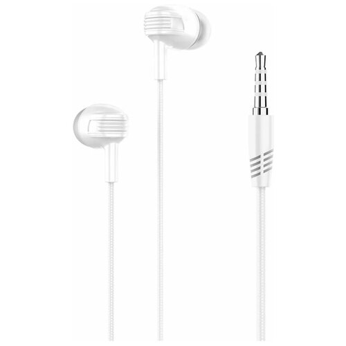 Наушники с микрофоном PERO EP04 белый 30000₽