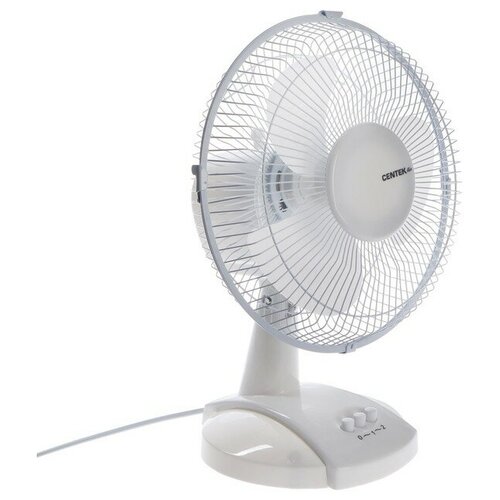 Вентилятор Centek CT-5006 White настольный 25 Вт 27 см 2 скорости белый 453600₽
