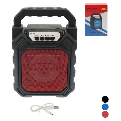 Портативная уличная Беспроводная Bluetooth колонка саундбар стерео сабвуфер 129400₽