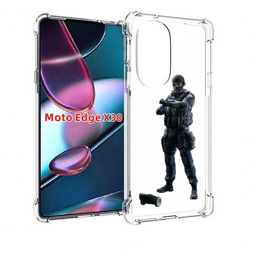 Чехол MyPads Tom-Clancy's-Rainbow-Six-1 для Motorola Moto Edge X30 задняя-панель-накладка-бампер чехол mypads tom clancy s rainbow six 2 для nokia x30 5g задняя панель накладка бампер