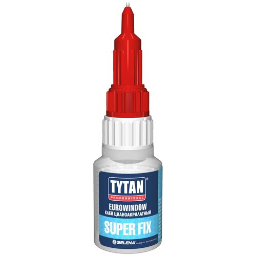 Клей цианакрилатный Tytan Eurowindow Super Fix 20 г на блистере