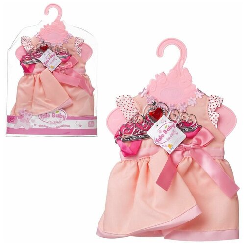 фото Платье для кукол с поясом для кукол типа baby born doll dress blc18-b junfa toys