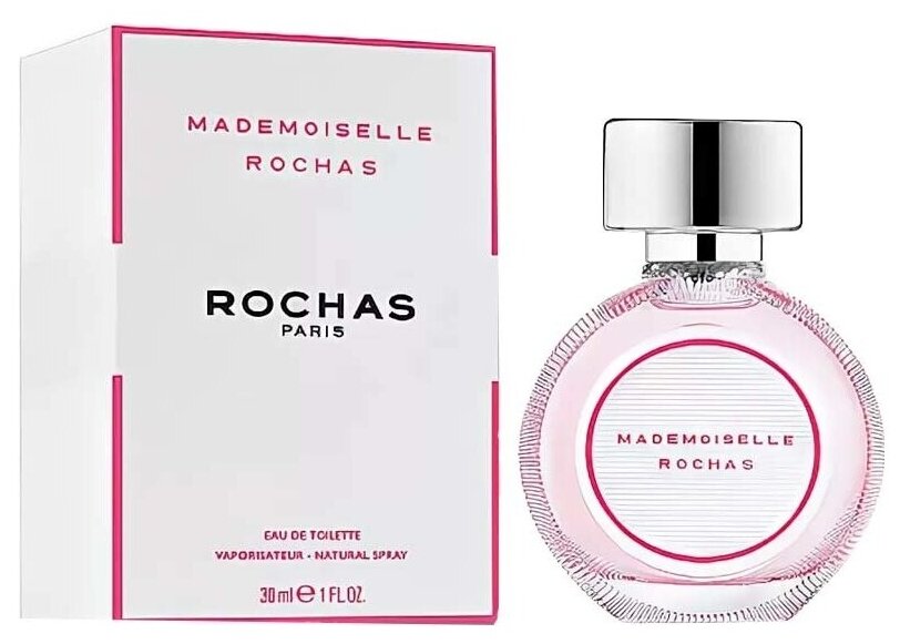 Rochas, Mademoiselle Rochas Eau De Toilette, 30 мл, туалетная вода женская