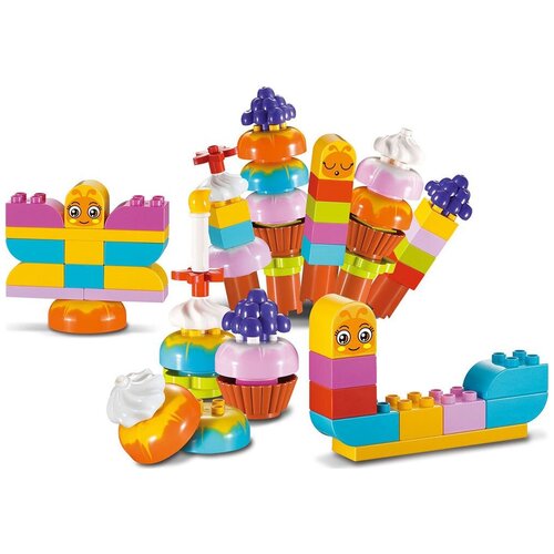 Конструктор «Забавные кексы», 30 деталей
