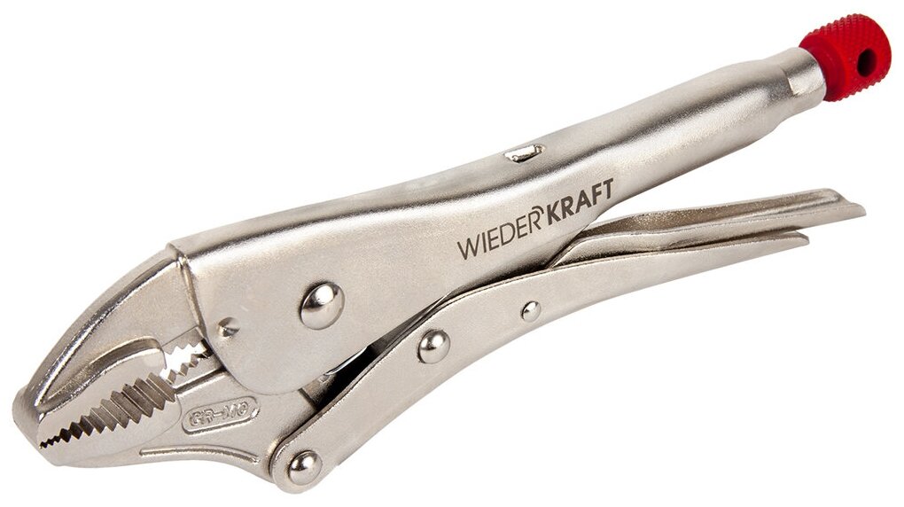 Закругленный зажим WIEDERKRAFT WDK-65104