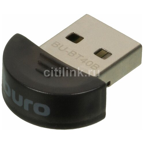 Buro BU-BT40B Bluetooth 4.0+EDR class 1.5 20м черный адаптер usb buro bu bt40b bluetooth 4 0edr class 1 5 20м черный