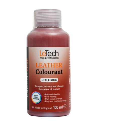 LeTech Expert Line Краска для кожи (Leather Colourant) Red Oxide, 145мл