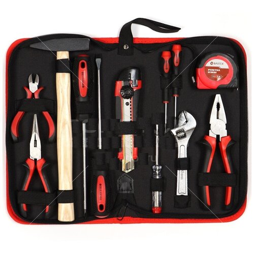 Набор слесарных инструментов Bartex, сумка, 12 предметов набор инструментов для дома 12 предметов 71012