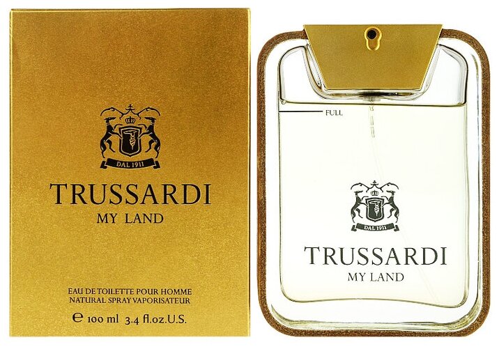 Trussardi, My Land, 100 мл, туалетная вода мужская