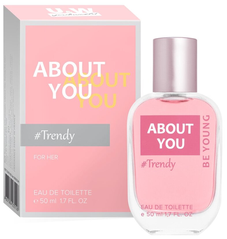 About You Trendy for her, Эбаут Ю Тренди для неё, туалетная вода женская, парфюм женский, духи женские, фруктовый, арбуз,