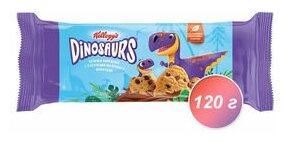Печенье сахарное в молочной глазури 1/191 ц/п (ТМ "Kellogg’s"; "Dinosaurs") - фотография № 3