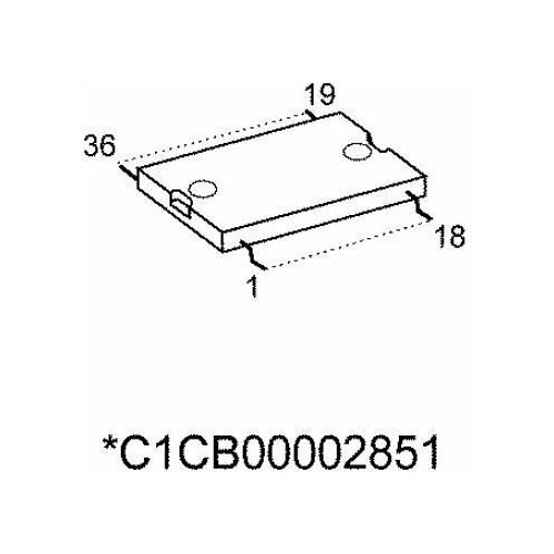 Panasonic C1CB00002851 Микросхема