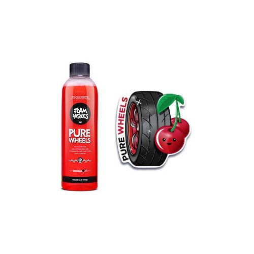 Foam Heroes Pure Wheels концентрированный очиститель шин и дисков, 500мл